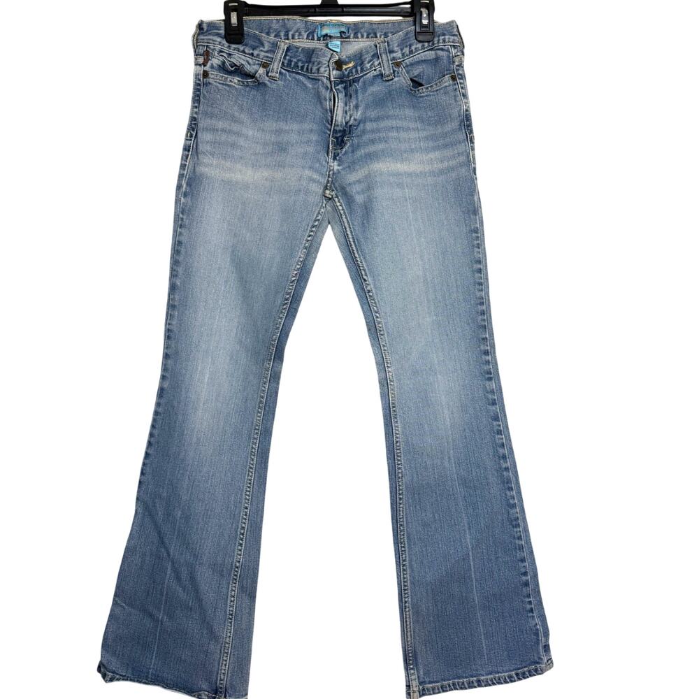 *Vintage* HOLLISTER Low Rise Boot Leg Flared Jeans/Denim w/ Stretch, Size 7